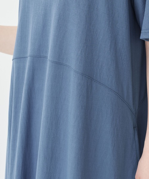 「Viola e Viola」 Tシャツワンピース M グレイッシュベージュ レディース_画像4