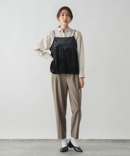 GLOBAL WORK（グローバルワーク） パンツ ウツクシルエットテーパード