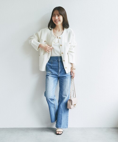La boutique Bonbon（ラブティックボンボン） ジャケット ノーカラー