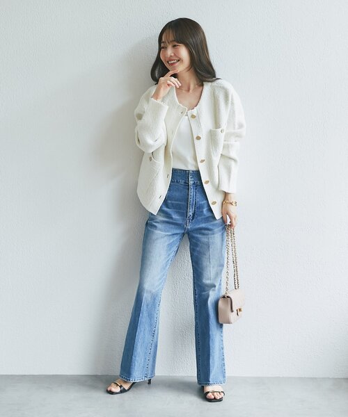 La boutique Bonbon（ラブティックボンボン） ジャケット ノーカラー