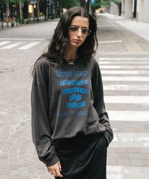 CREDONA（クレドナ） tシャツ PARMANENT L/S TEE/パーマネントロング