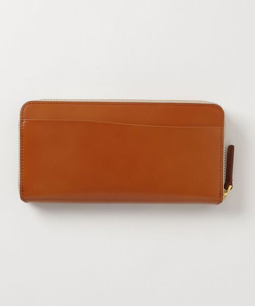 P.I.D 長財布 財布 コードバン 本革 ラウンドジップ長財布 メンズ