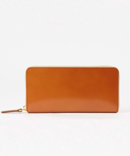 P.I.D 長財布 財布 コードバン 本革 ラウンドジップ長財布 メンズ