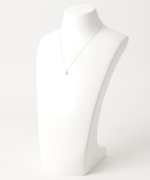 conaffetto pt900ダイヤモンドネックレス　週末限定価格 con affetto(ファッション) ネックレス Pt900/850ダイヤデザイン