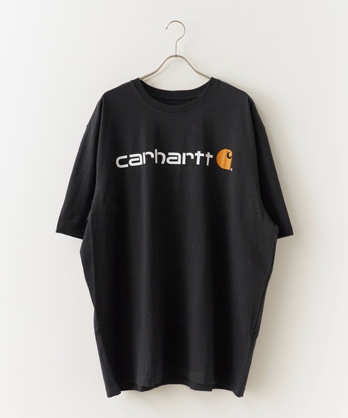 Tシャツ・カットソー Carhartt Loose Fit Heavyweight Logo Graphic T-Shirt Carhartt Loose Fit Heavyweight Short Sleeve Logo Graphic T