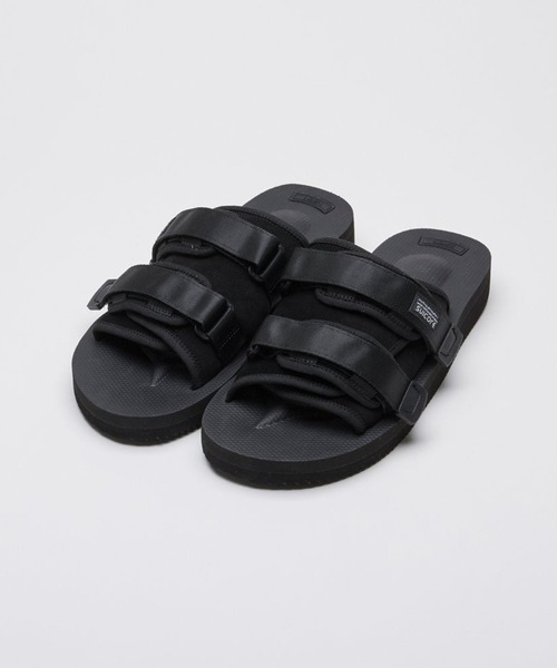 【関税込み】Suicoke グレー Moto-VS サンダル suicoke サンダル MOTO-VS - Black メンズ レディース