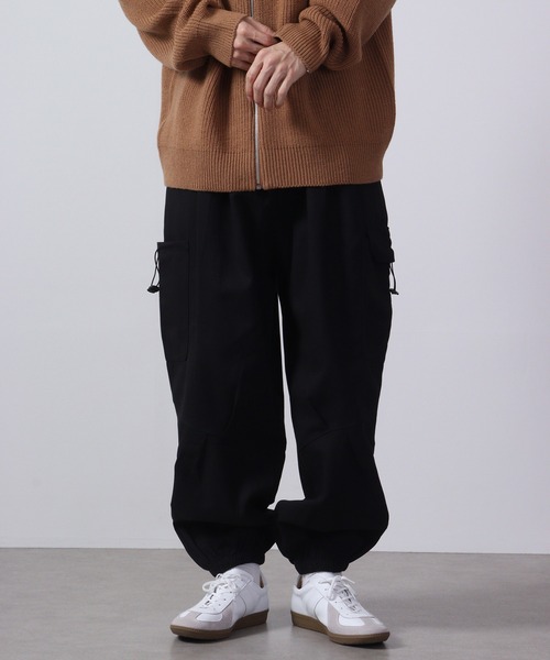 MODISH GAZE カーゴパンツ サイドポケット付き ワイドカーゴ
