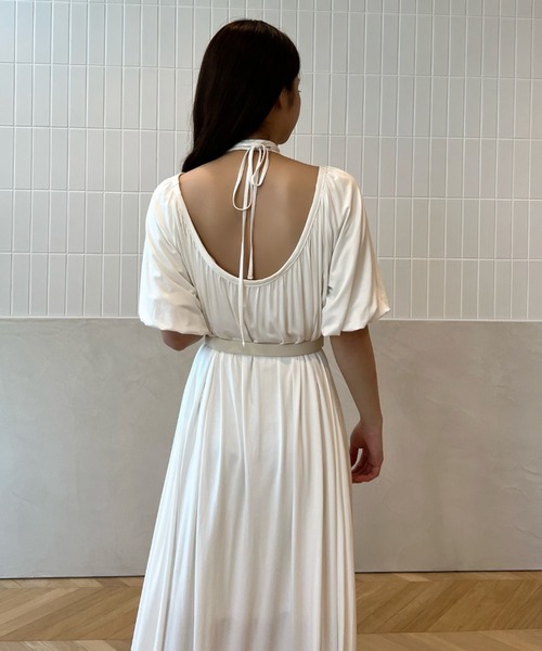 EIMY ISTOIRE（エイミーイストワール） ワンピース ストリングギャザー