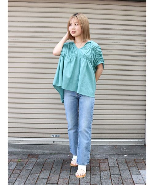美品Ungrid/アングリッド/ヴィンテージストレートデニム ブルー23インチ Ungrid アングリッド/ヴィンテージストレートデニム 112312408601 | Deargo