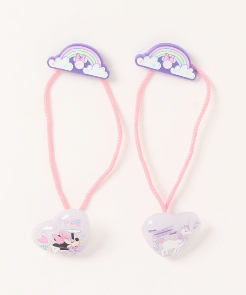 Disney（ディズニー） ヘアゴム ハートポニー2P ミニーマウス