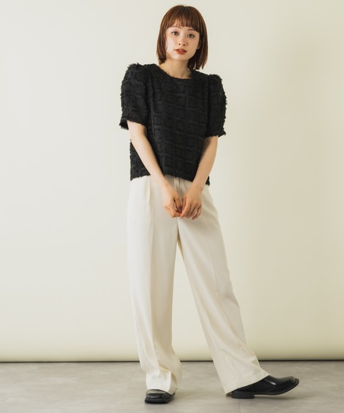 フリンジチェックトップス レディース フリンジチェック柄トップス レディース : ZOZOTOWN Yahoo!店