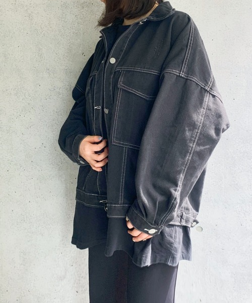 notch.｜オーバーサイズデニムジャケット | Rakuten Fashion