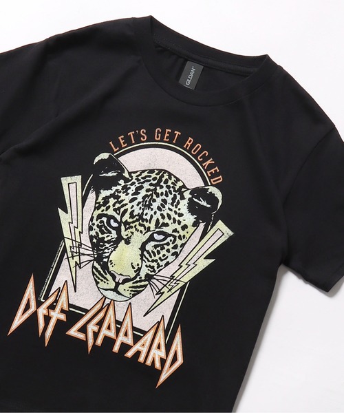 ROOP TOKYO tシャツ DEF LEPPARD LIGHTNING BOLTS LETS GET