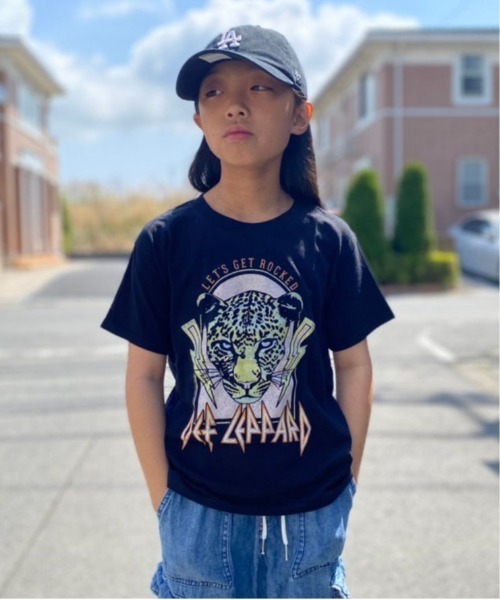 ROOP TOKYO tシャツ DEF LEPPARD LIGHTNING BOLTS LETS GET
