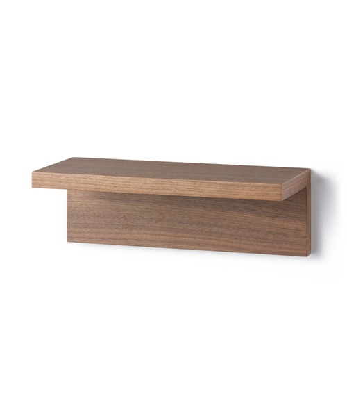 無印良品（MUJI） インテリア 壁に付けられる家具棚 ウォールナット材