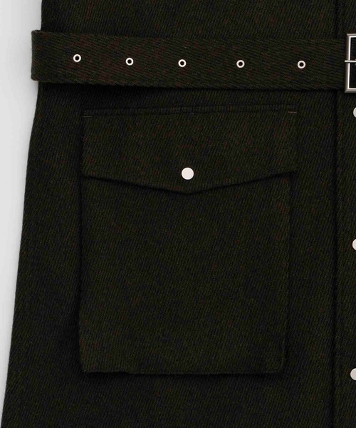 2wayMilitaryCoatミリタリーコート MAISON SPECIAL MAISON SPECIAL ノーカラーコート コート 「UNISEX」M-47 Prime
