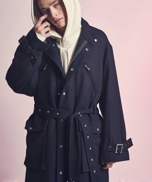 MAISON SPECIAL ノーカラーコート コート 「UNISEX」M-47 Prime