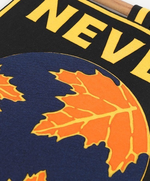 【在庫処分】ダルトン(Dulton) フェルトバナー ネバー ザ セイム 飾り彩 DULTON（ダルトン） ポスター FELT BANNER ”NEVER THE SAME”/ フェルト