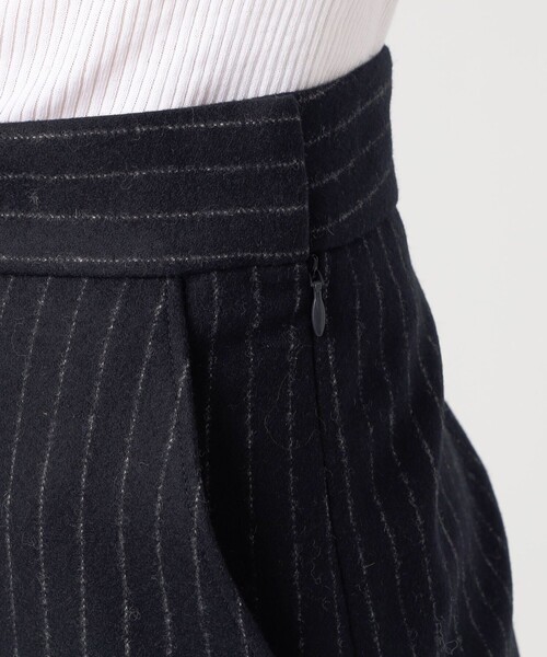 MACPHEE パンツ ウールナイロンフランネル ベイカーパンツ
