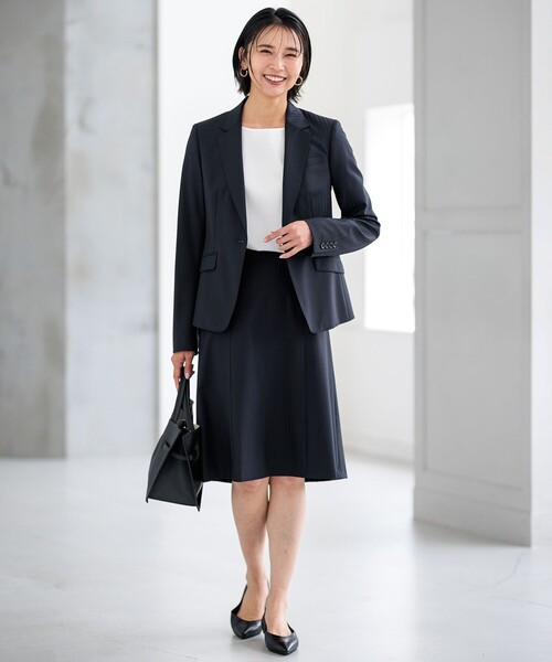 スカート 「セットアップ対応/新色追加」ラフィーネウール フレア