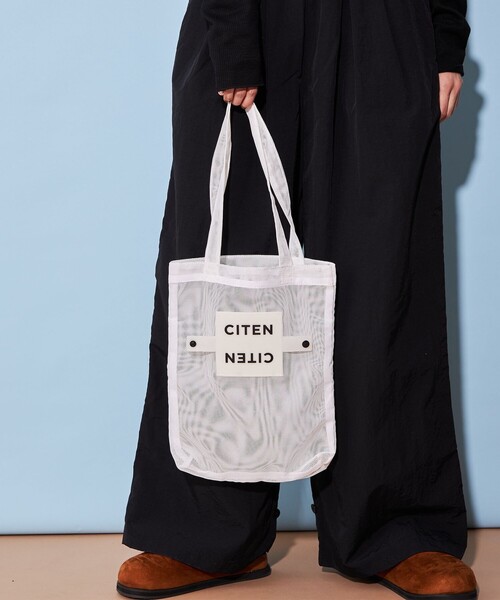 トートバッグ 「CITEN」クルクルパッチン メッシュ トート S レディース メンズ | CITEN