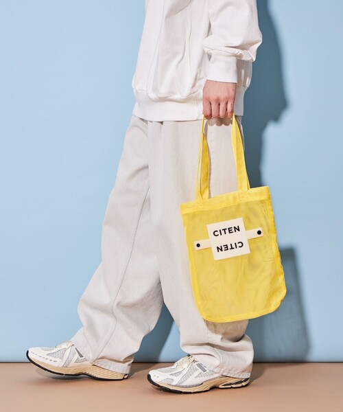トートバッグ 「CITEN」クルクルパッチン メッシュ トート S レディース メンズ | CITEN | 05