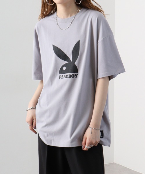 tシャツ Tシャツ メンズ PLAYBOYビッグTシャツ｜zozo｜22