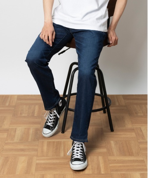 ジーンズ 「店頭で人気」「EDWIN」「麻/ドライタッチ/ストレッチ」「JERSEYS COOL」レギュラーストレート メンズ | EDWIN