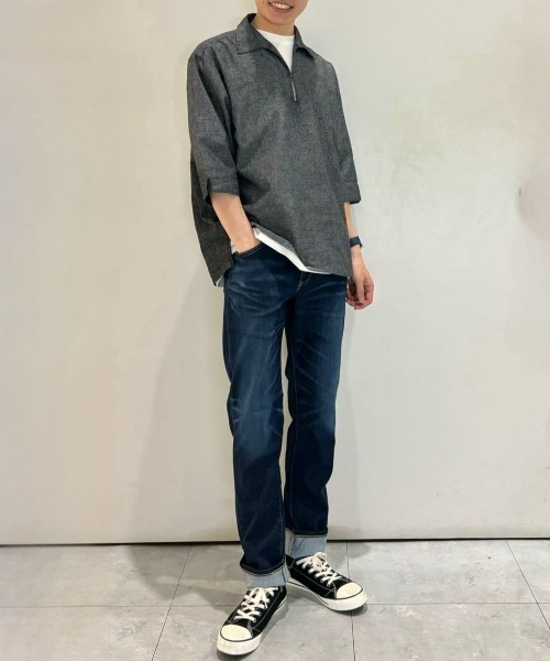 ジーンズ 「店頭で人気」「EDWIN」「麻/ドライタッチ/ストレッチ」「JERSEYS COOL」レギュラーストレート メンズ | EDWIN | 21