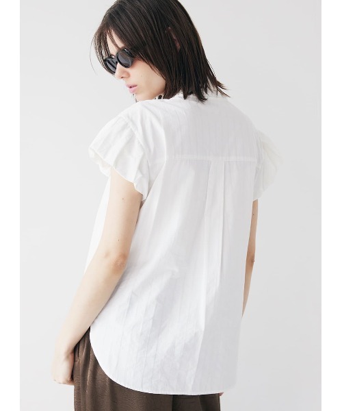 COEL（コエル） ブラウス シャツ ボウタイバルーンスリーブブラウス