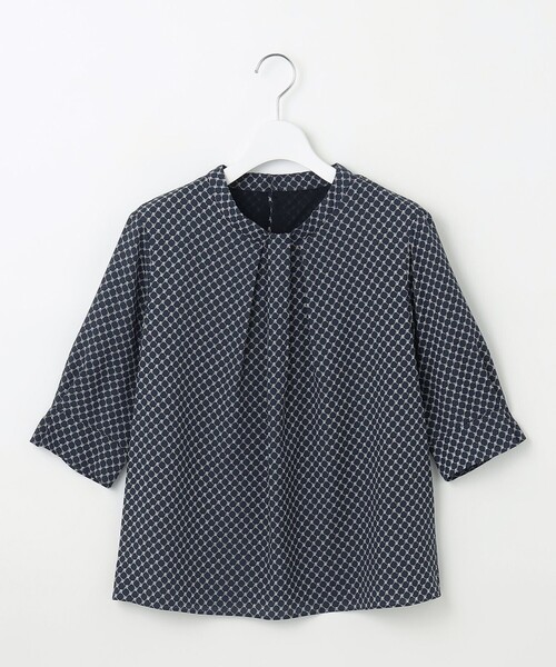 tシャツ モノグラムプリント ボウタイ風 カットソー レディース tシャツ モノグラムプリント ボウタイ風 カットソー レディース