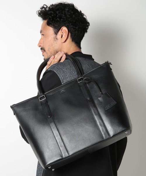 ✨美品✨ SEEKER x 別注MEN'S BIGI 2wayビジネスバッグ MEN'S BIGI（メンズビギ） ビジネスバッグ 「SEEKER/シーカー」別注