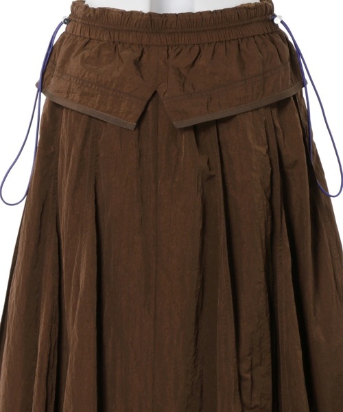 スカート UN3D./アンスリード/WAIST FOLD BALLOON SK レディース  