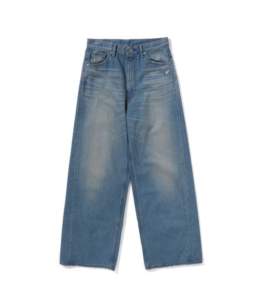 ジーンズ デニム デニムパンツ STONE WASHED DENIM PANTS レディース