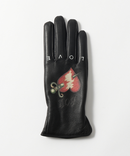 【DAIRIKU / ダイリク】 Mitchum Knit Glove DAIRIKU（ダイリク） 手袋 「DAIRIKU / ダイリク」Mitchum Leather