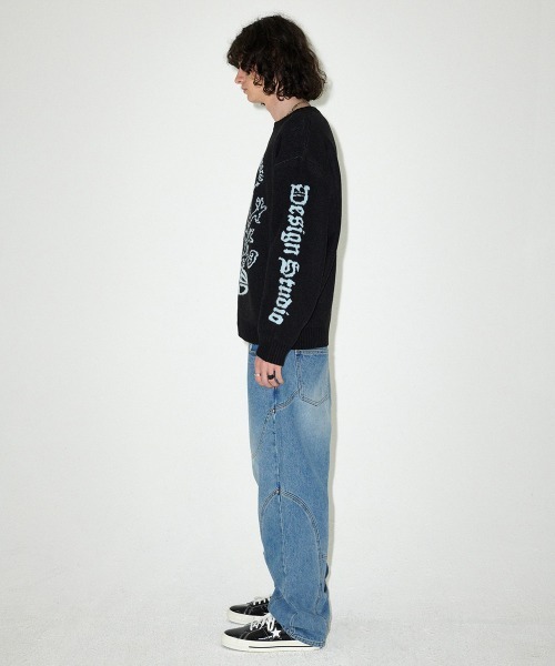 MAHAGRID ニット セーター 「mahagrid/マハグリッド」 FIREDRAKE