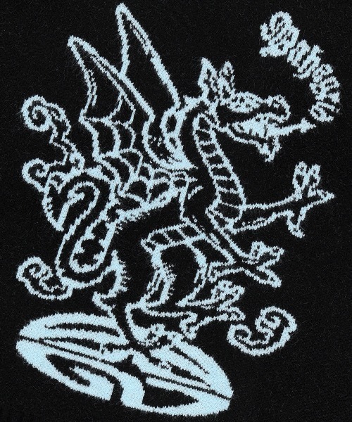 MAHAGRID ニット セーター 「mahagrid/マハグリッド」 FIREDRAKE