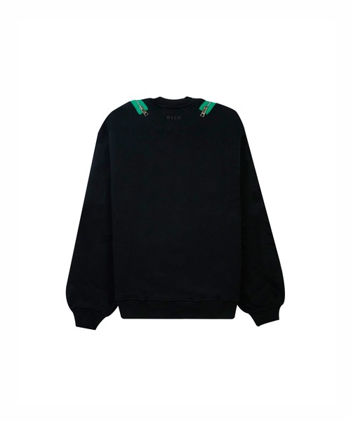 MSGM デザインスウェット ジップデザイン XS