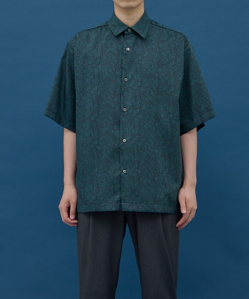 ミ*ト出品 UNITED TOKYO（ユナイテッドトウキョウ） シャツ トロミアートプリント