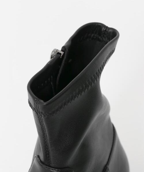 ブーツ Mollini ストレッチショートブーツ レディース : ZOZOTOWN