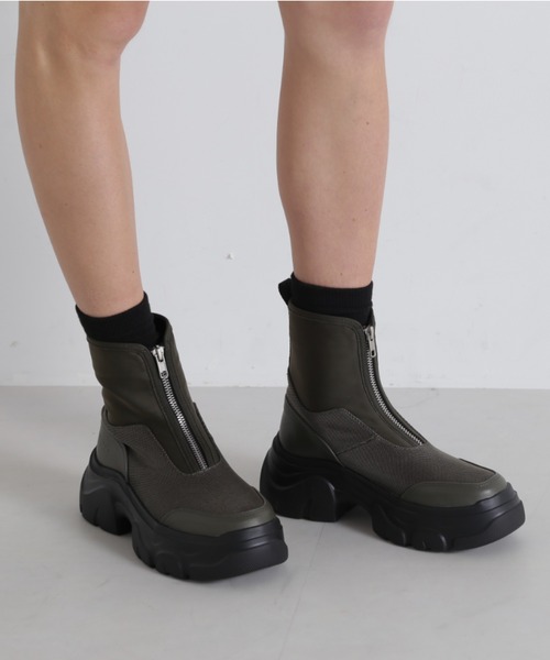AVIREX（アヴィレックス） ブーツ 「直営店限定」FRONT ZIP BOOTS