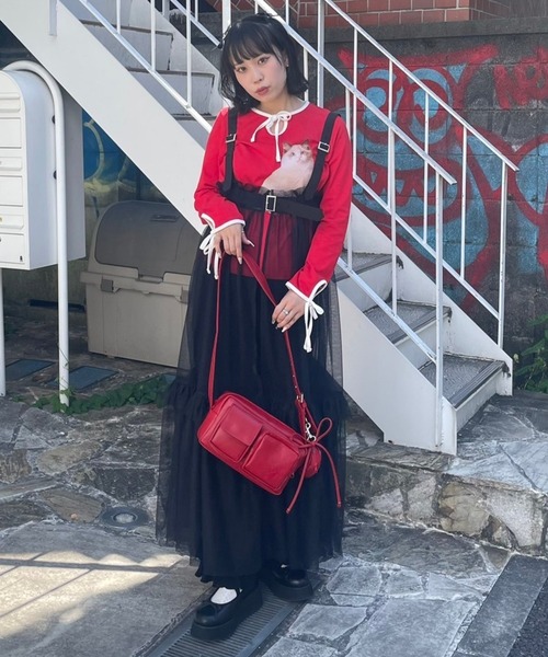 Candy Stripper ショルダーバッグ バッグ CND SQUARE SHOULDER