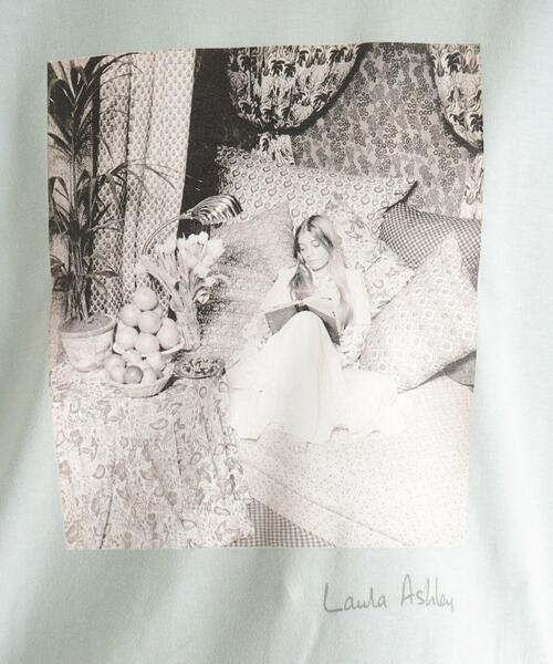 LAURA ASHLEY tシャツ 「一部店舗限定カラーあり/大人気！日本製