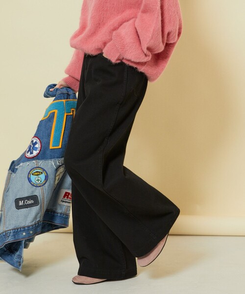 【新品】Freada/フリーダ　リメイクデニムパンツ Freada ジーンズ デニム デニムパンツ Freada/フリーダ ワイド