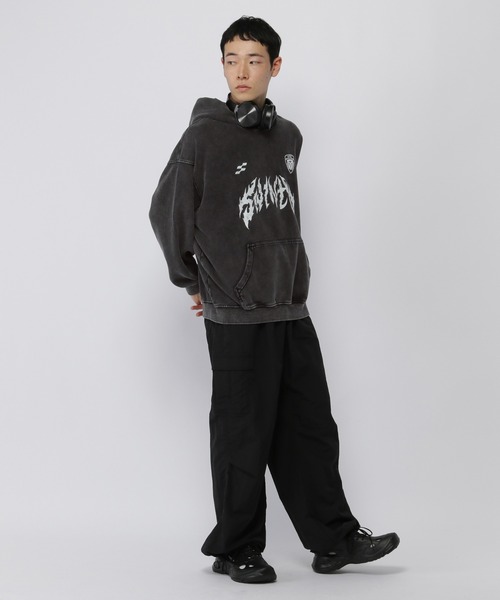 トレーナー スウェット 「UNISEX」SAINTPAIN／メタルピグメントプルオーバー レディース メンズ SAINTPAIN（セイントペイン）の「【UNISEX】SAINTPAIN／メタル