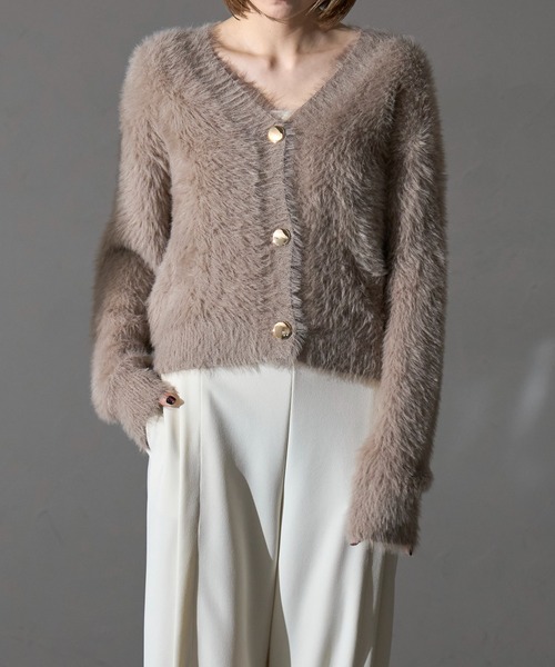 新品タグ付き◎ジエルダーステイトマン ショート丈カーディガン カシミヤ混 XS 830070158_1.jpg