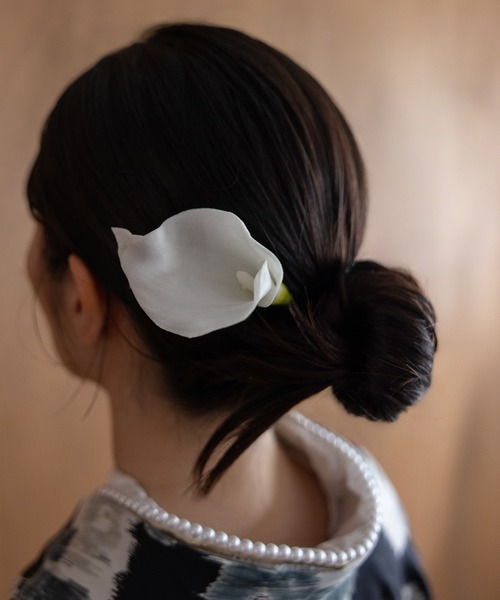 髪飾り カラーリリー2本セット レディース : ZOZOTOWN Yahoo!店 - 通販