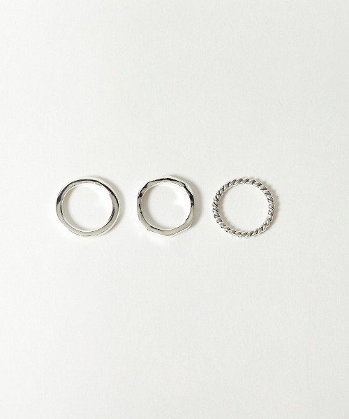 XOLO JEWELRY　Triple Ring シルバー XOLO - トリプル リング / TRIPLE RING / シルバー | STORY