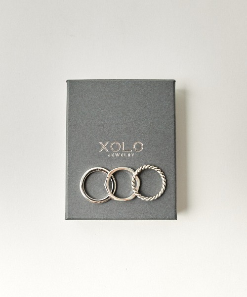 XOLO JEWELRY　Triple Ring シルバー XOLO - トリプル リング / TRIPLE RING / シルバー | STORY