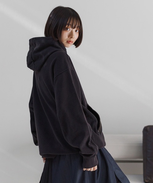 Anui カレッジヤンキーラビットパーカー Anui パーカー 「UNISEX/2サイズ展開」カレッジヤンキーラビット